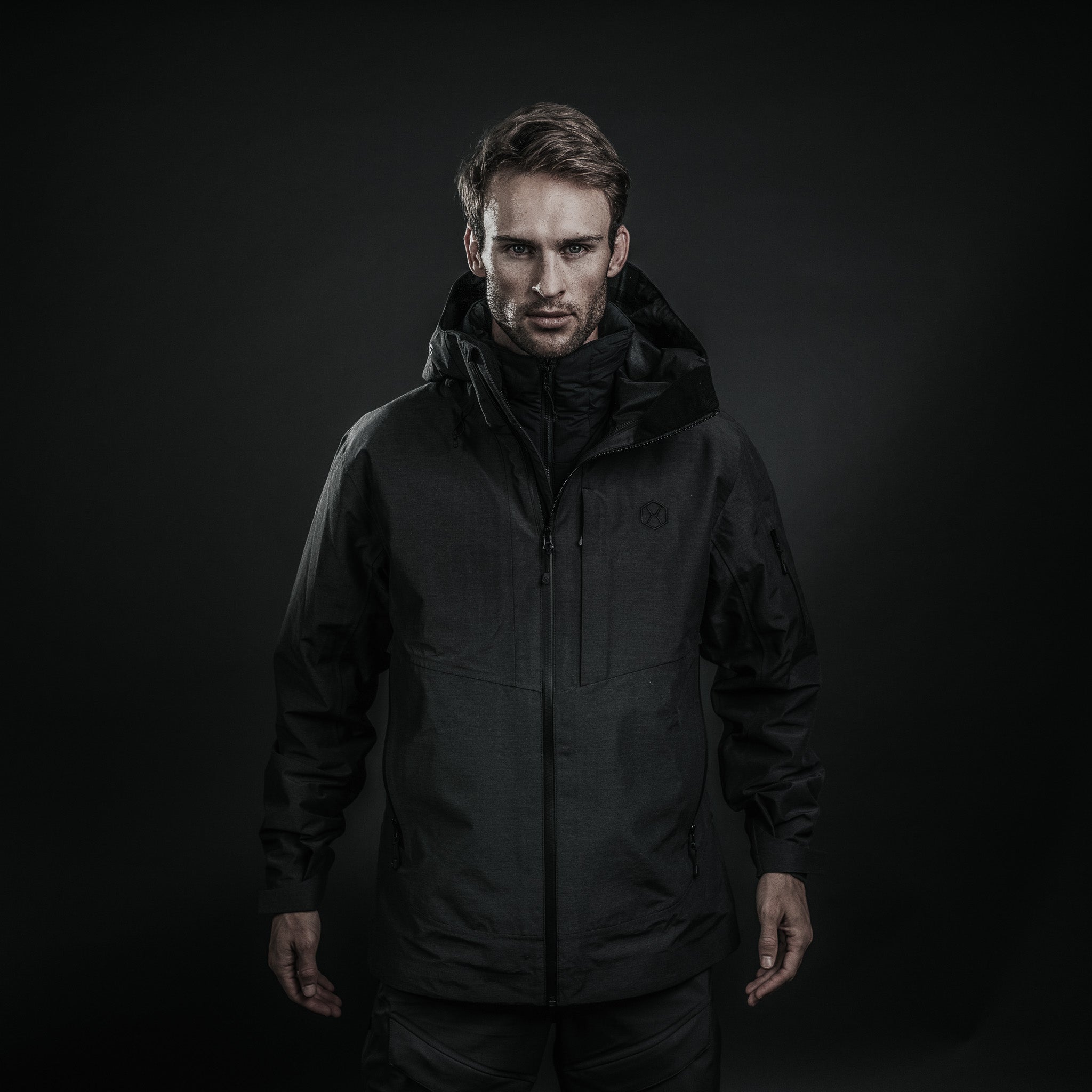 Human Made 3-Layer Shell Jacket Black